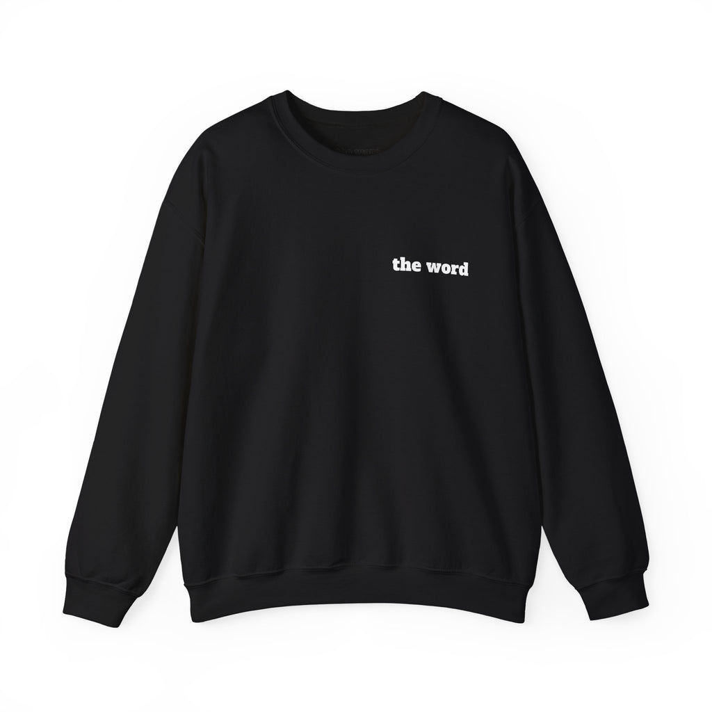 Scripture Back Crewneck Sweatshirt