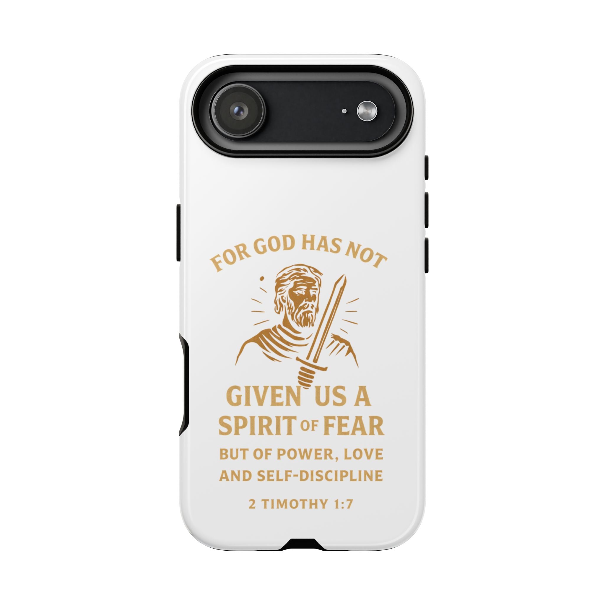 2 Timothy 1:7 Christian Scripture Protective Case