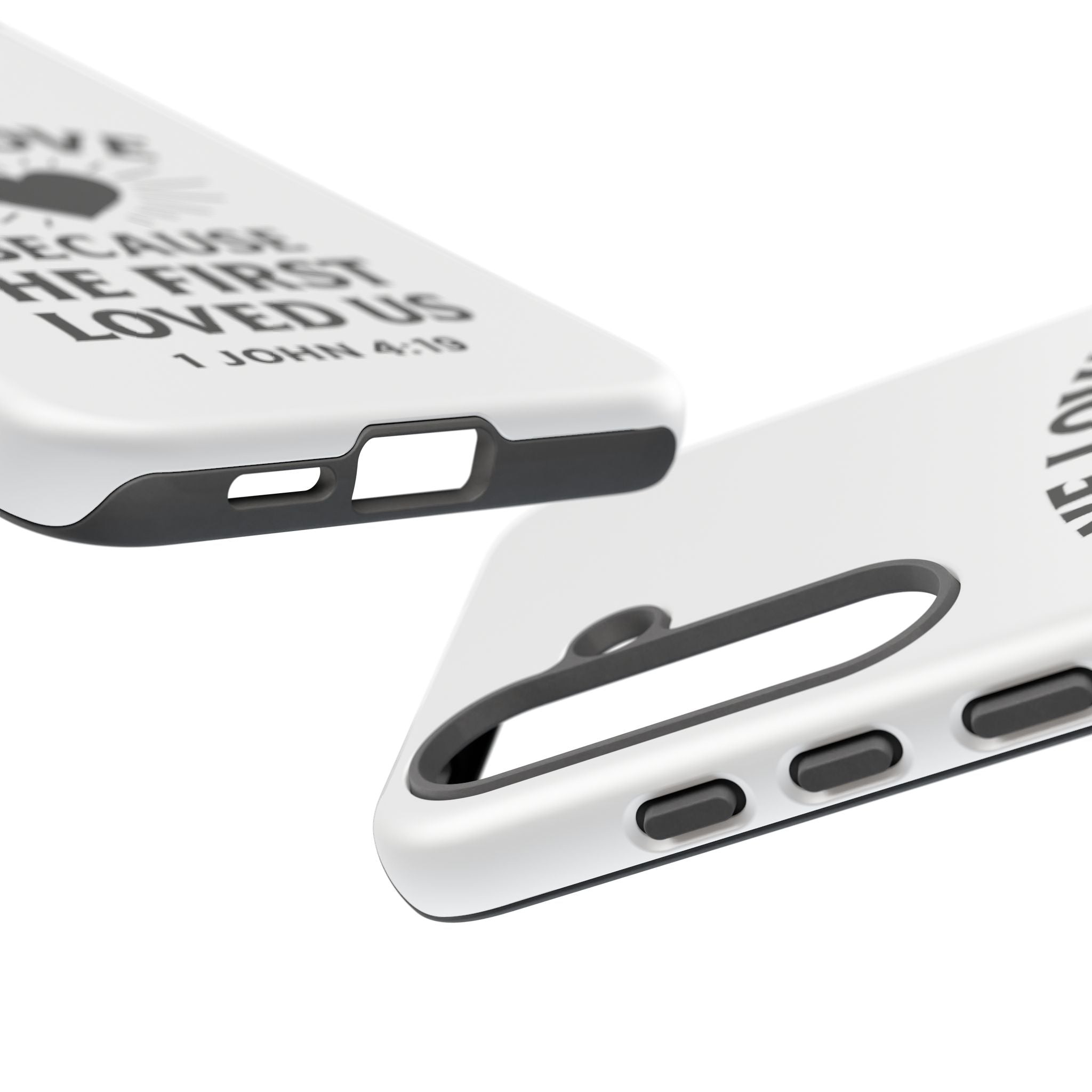 1 John 4:19 Christian Scripture Protective Case