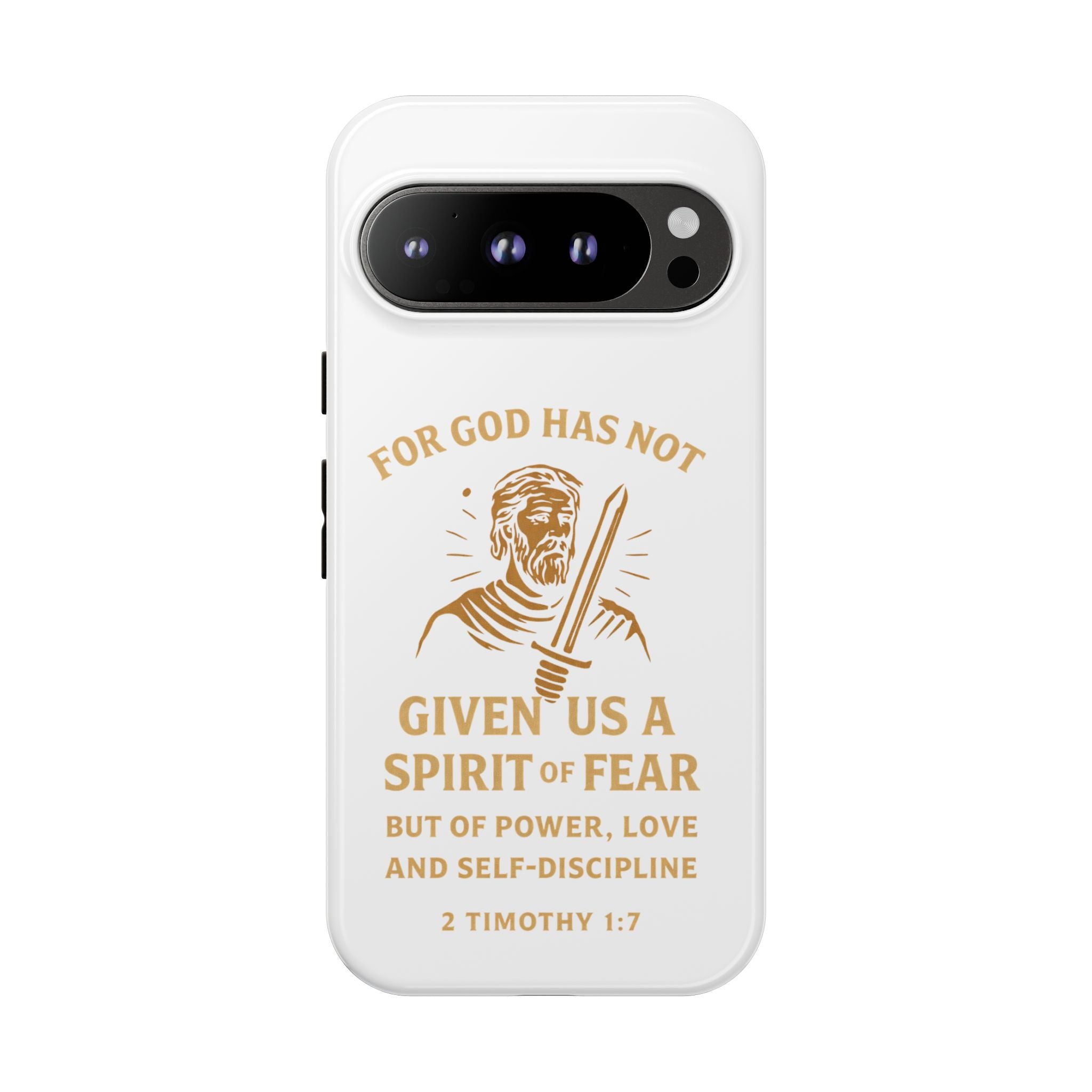 2 Timothy 1:7 Christian Scripture Protective Case