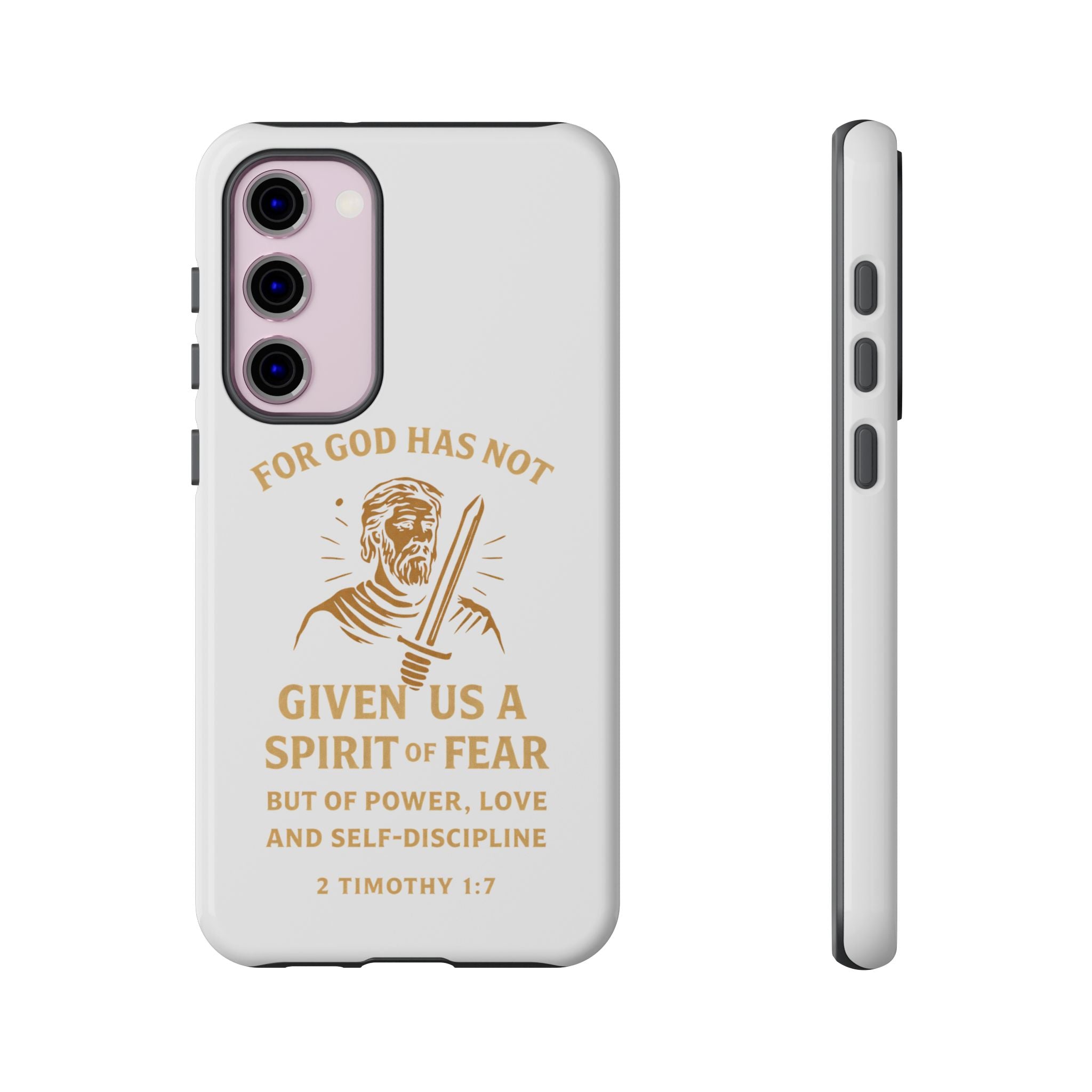 2 Timothy 1:7 Christian Scripture Protective Case