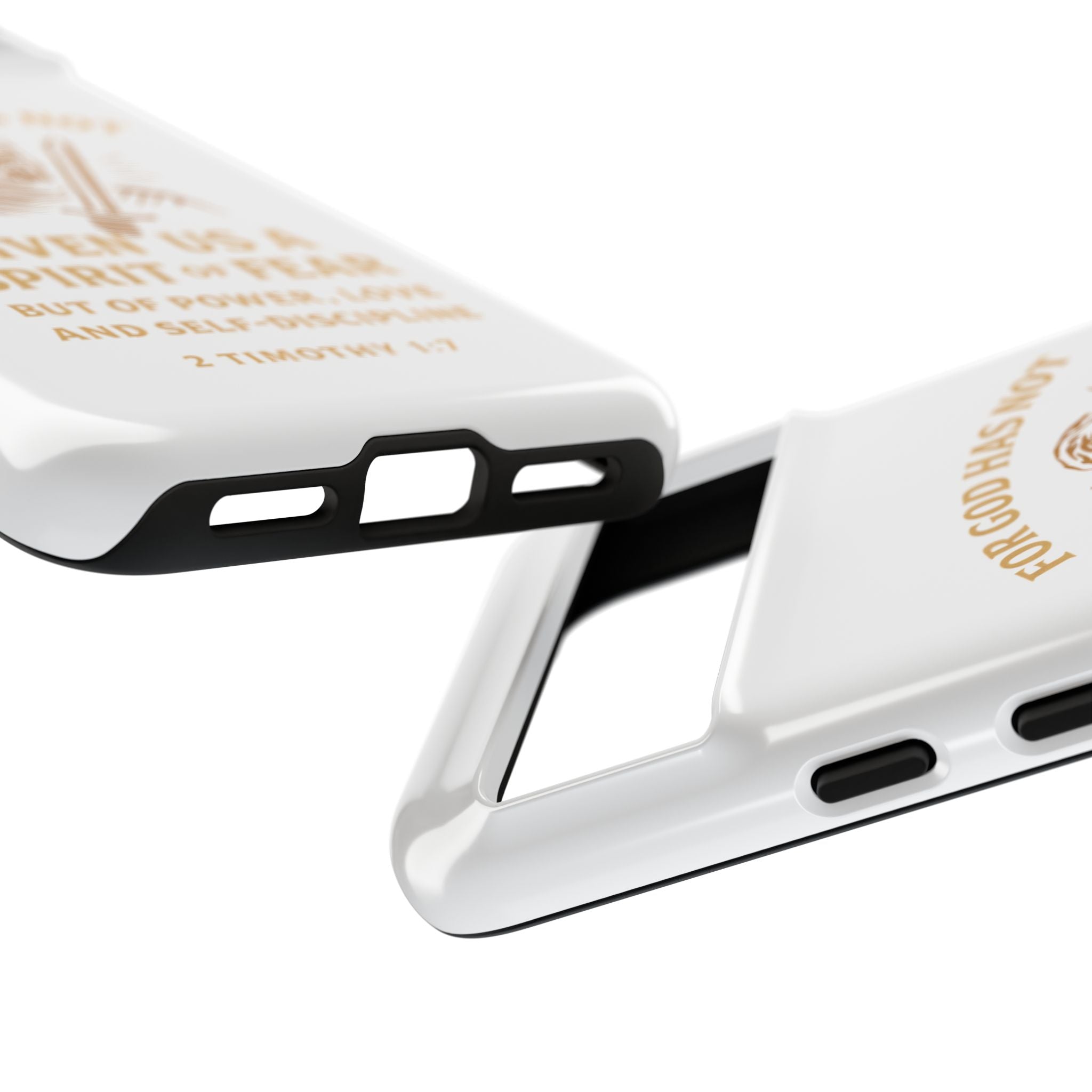 2 Timothy 1:7 Christian Scripture Protective Case