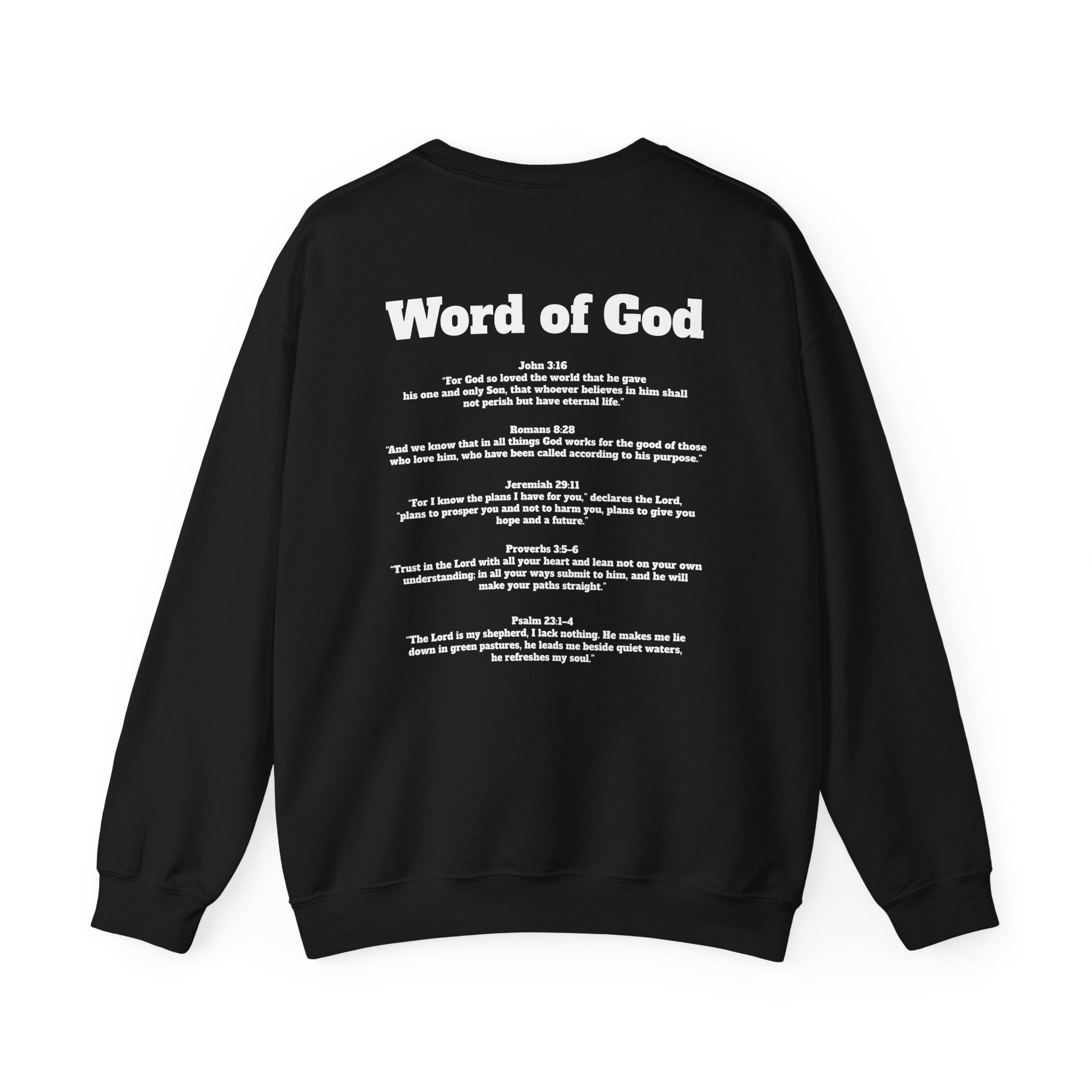 Scripture Back Crewneck Sweatshirt