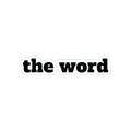 "The Word" Sticker