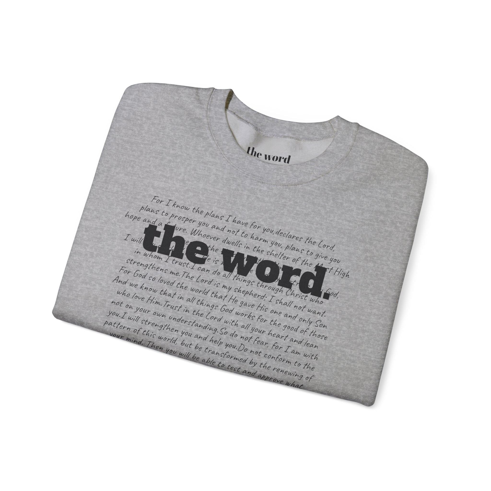 The Word Crewneck Sweatshirt