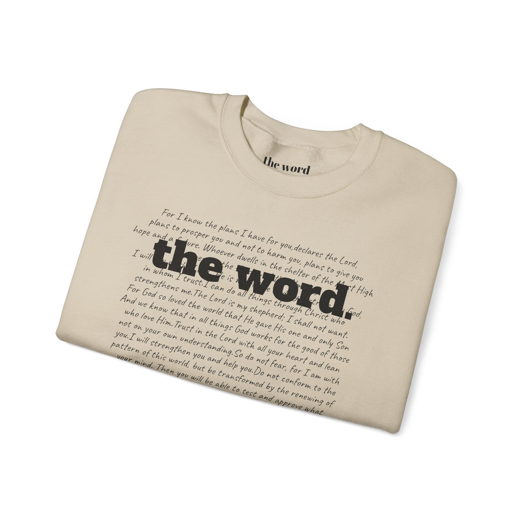 The Word Crewneck Sweatshirt