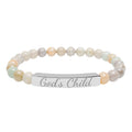 God's Child Natural Stone Bracelet
