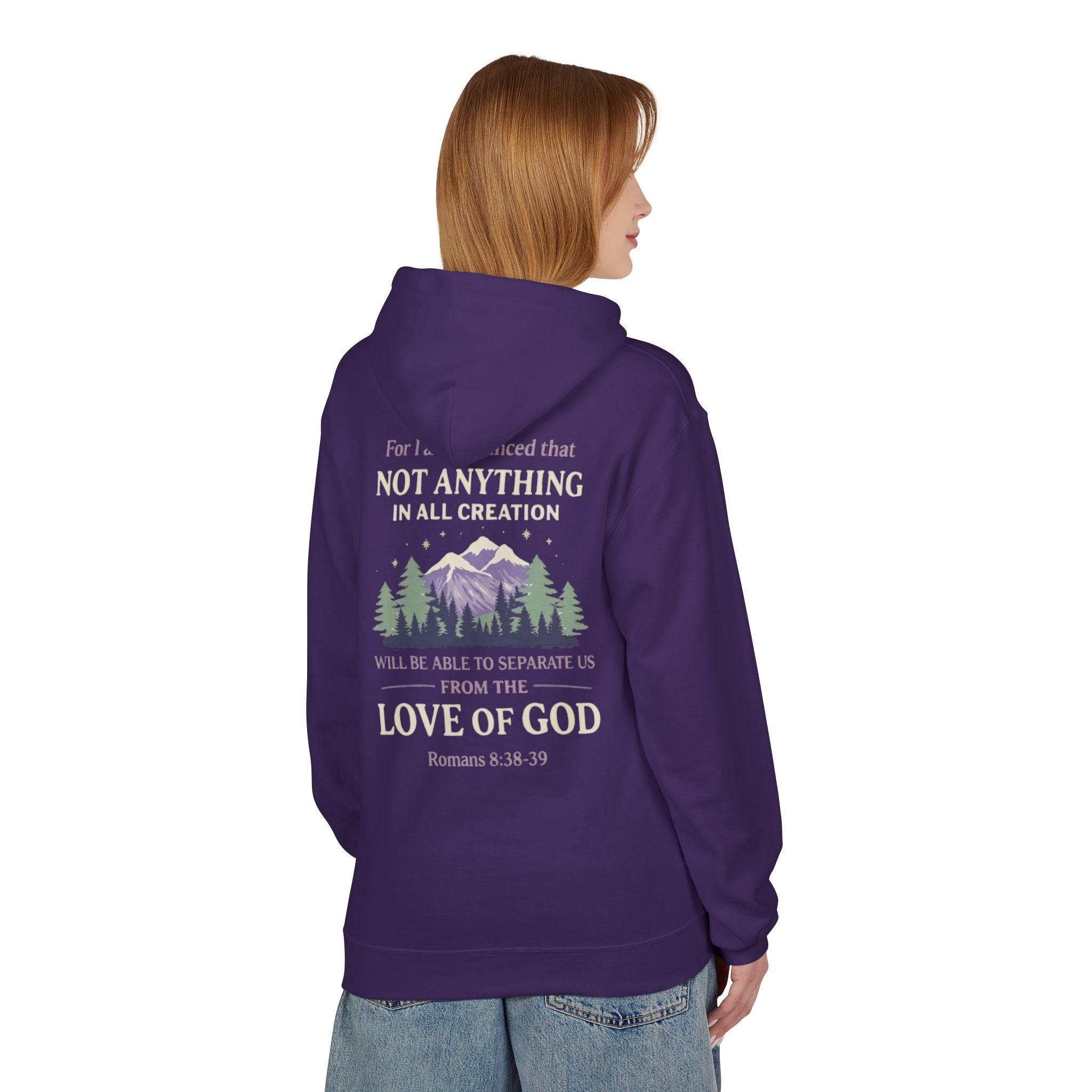 Romans 8:38-39 Love of God Hoodie