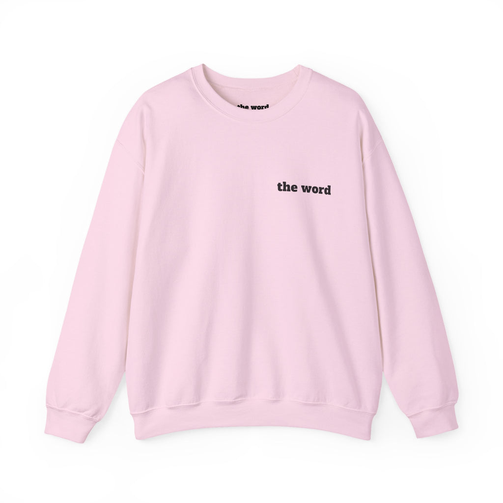 Scripture Back Crewneck Sweatshirt