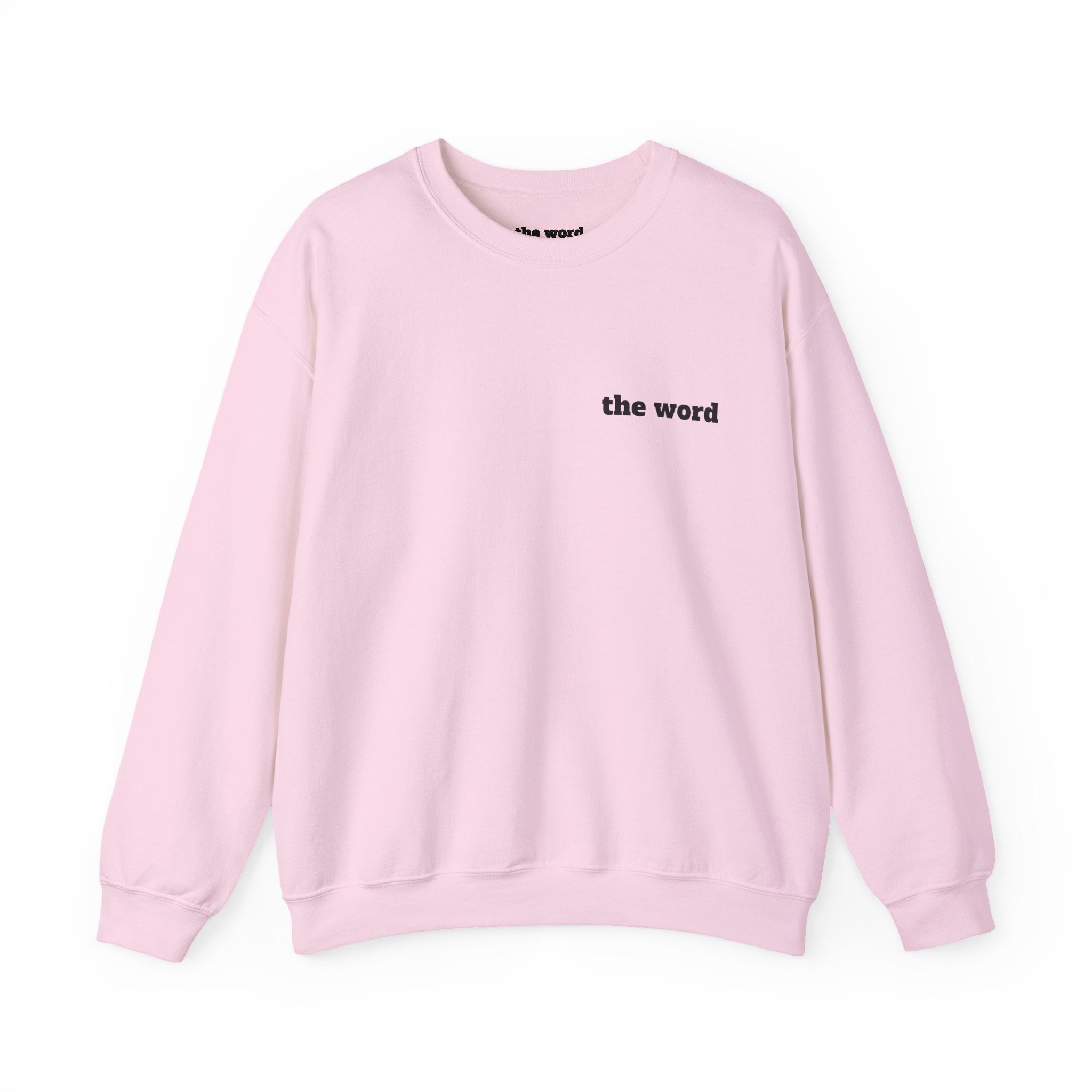 Scripture Back Crewneck Sweatshirt