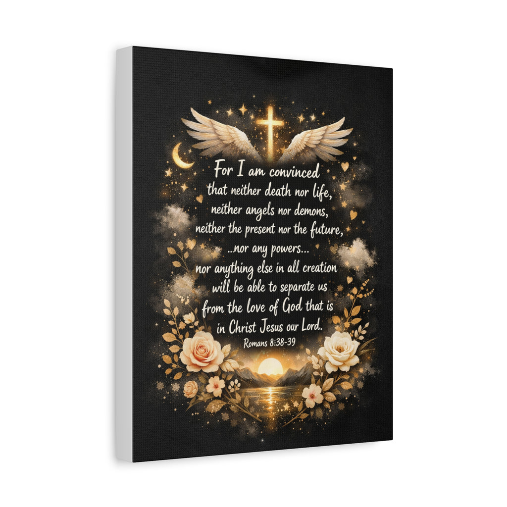 Romans 8:38-39 Canvas Wall Art