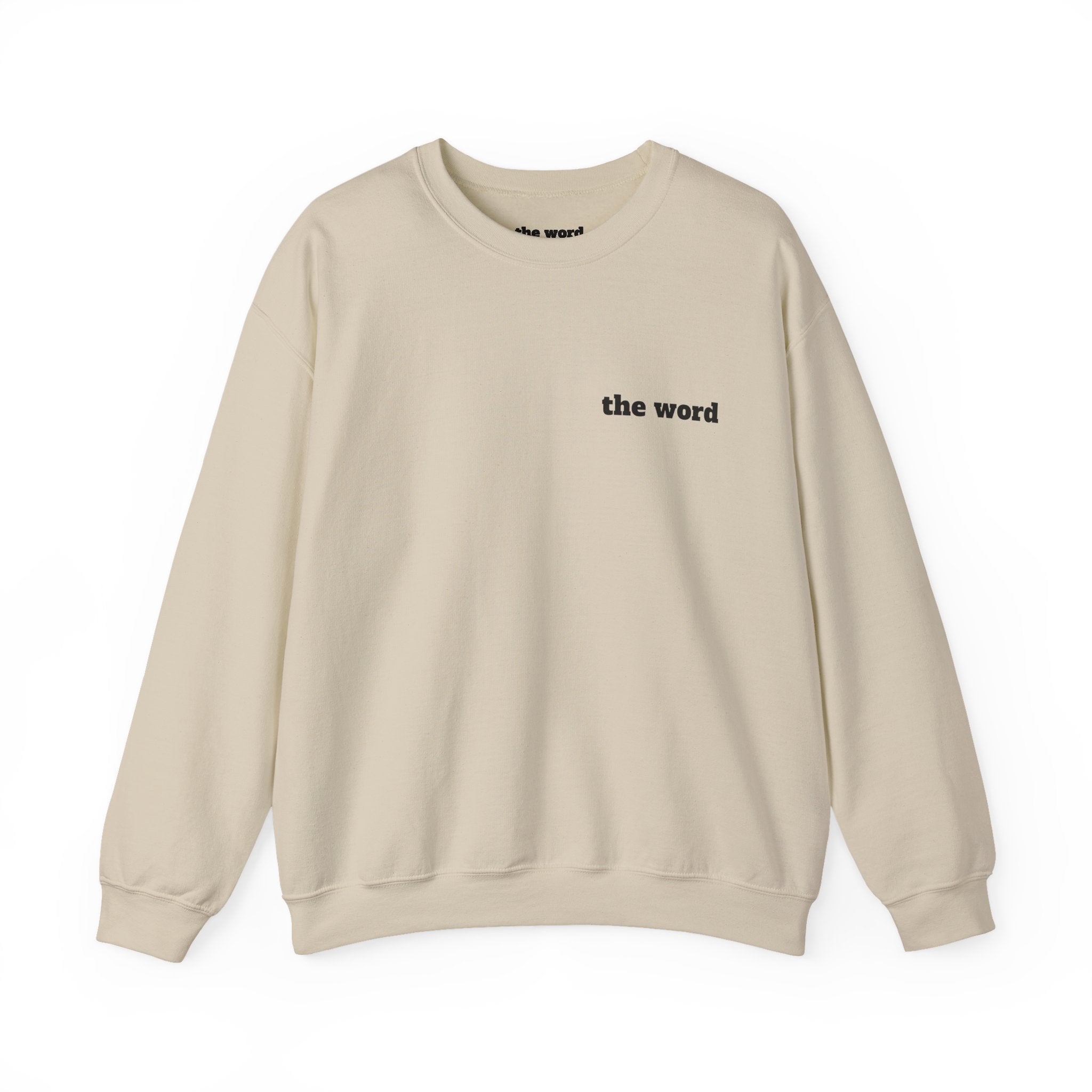 Scripture Back Crewneck Sweatshirt