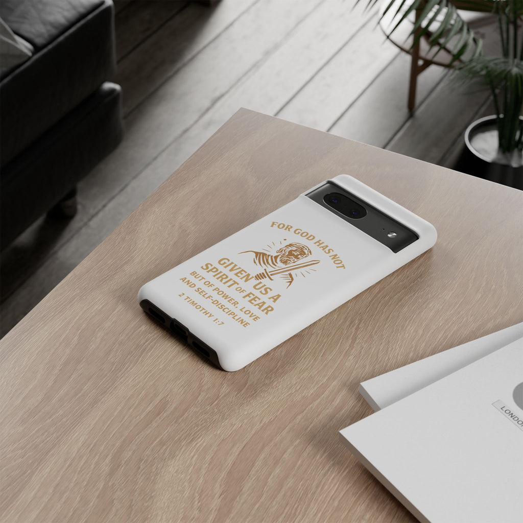 2 Timothy 1:7 Christian Scripture Protective Case