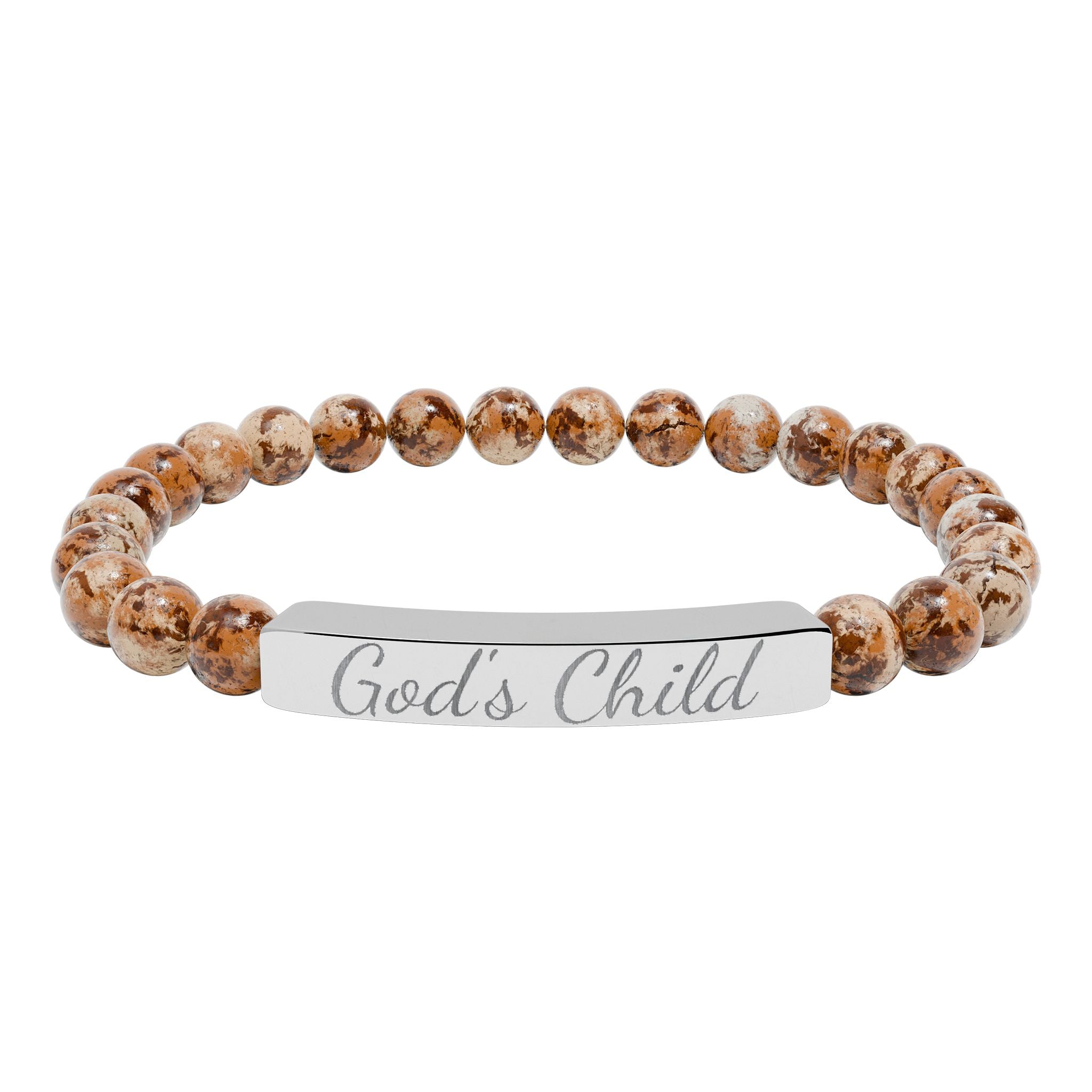 God's Child Natural Stone Bracelet