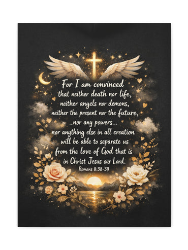 Romans 8:38-39 Canvas Wall Art