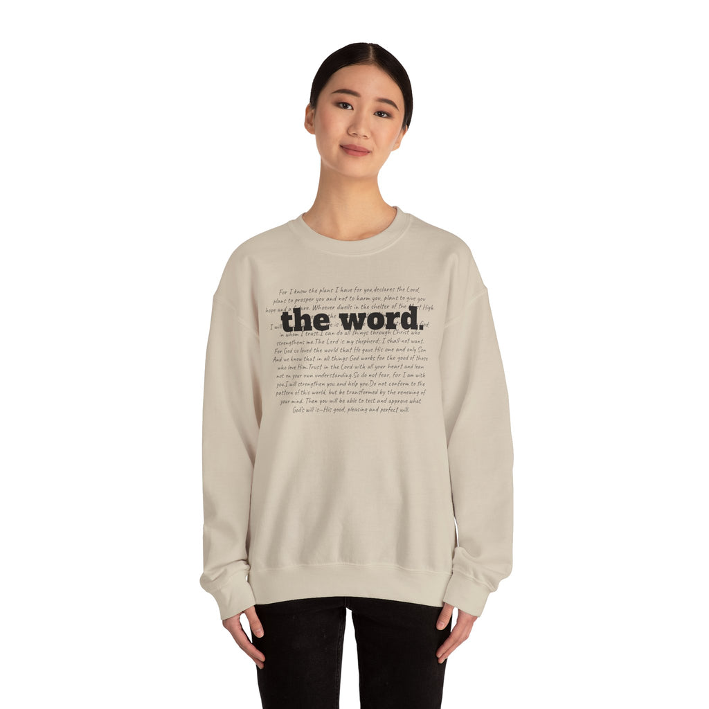The Word Crewneck Sweatshirt