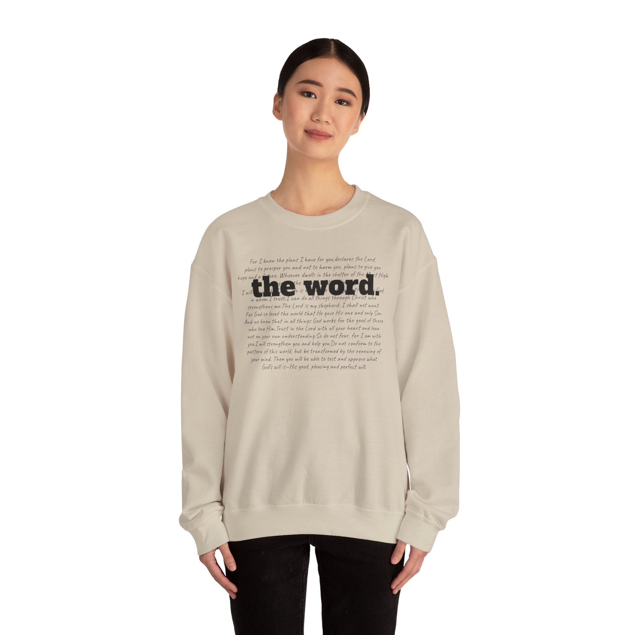 The Word Crewneck Sweatshirt