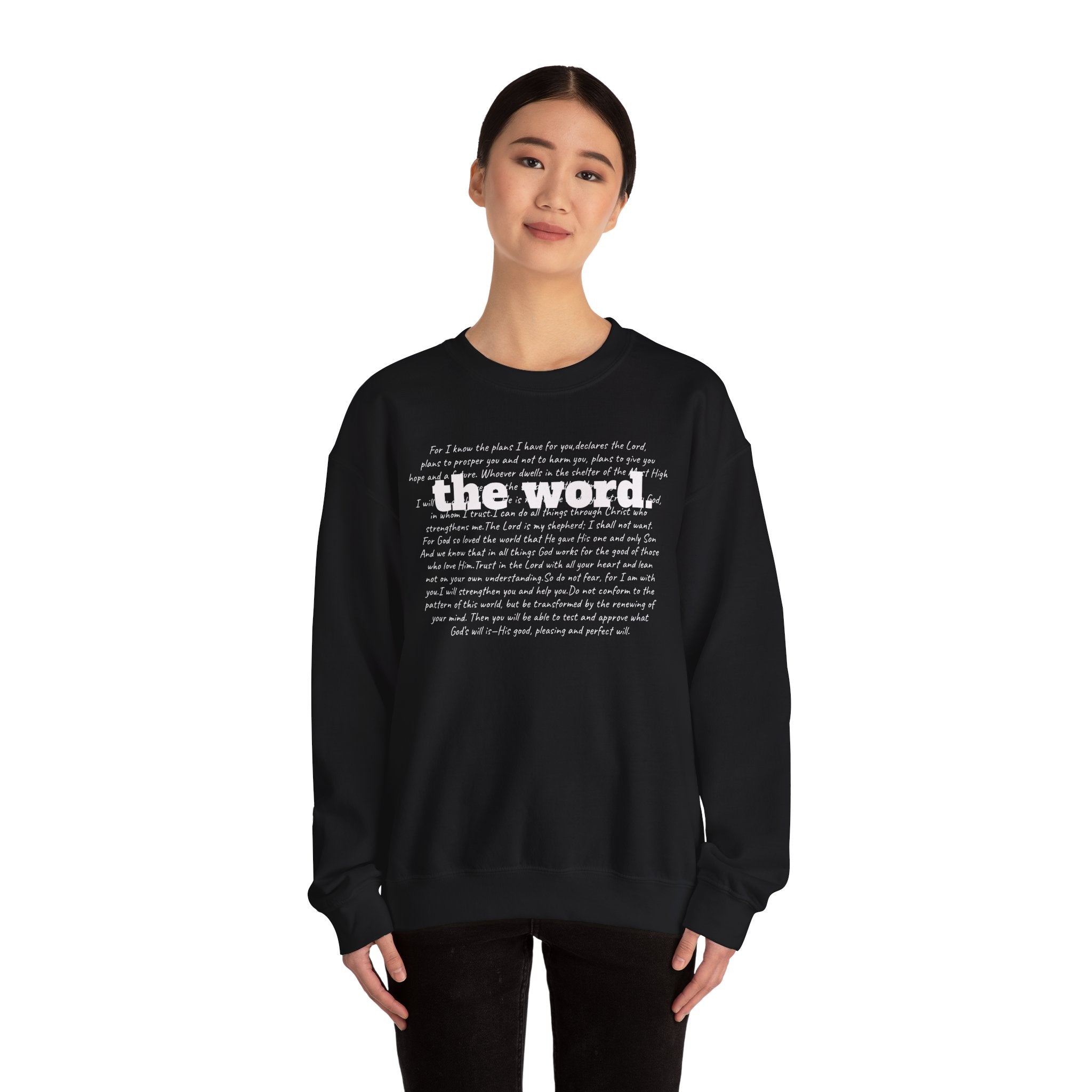 The Word Crewneck Sweatshirt