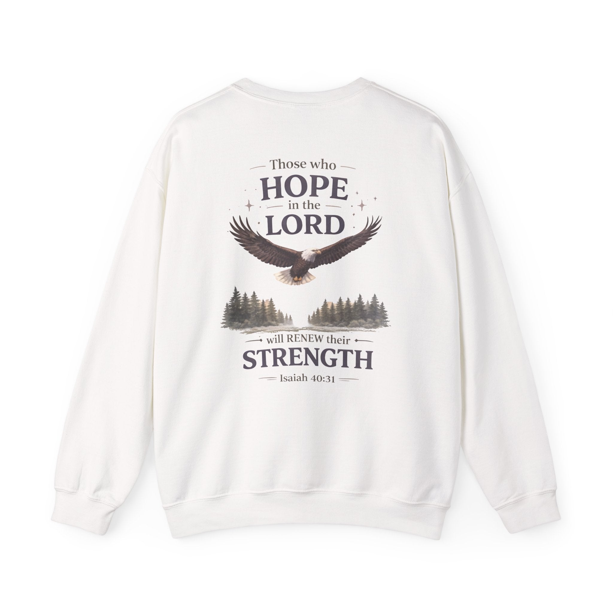Isaiah 40:31 Eagle Crewneck Sweatshirt
