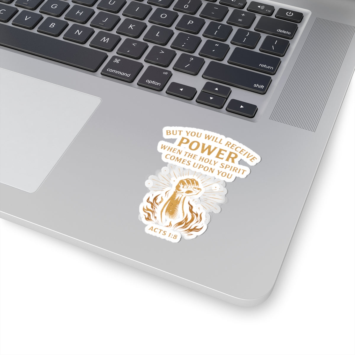 Christian Scripture Sticker — “But You Will Receive Power” (Acts 1:8)