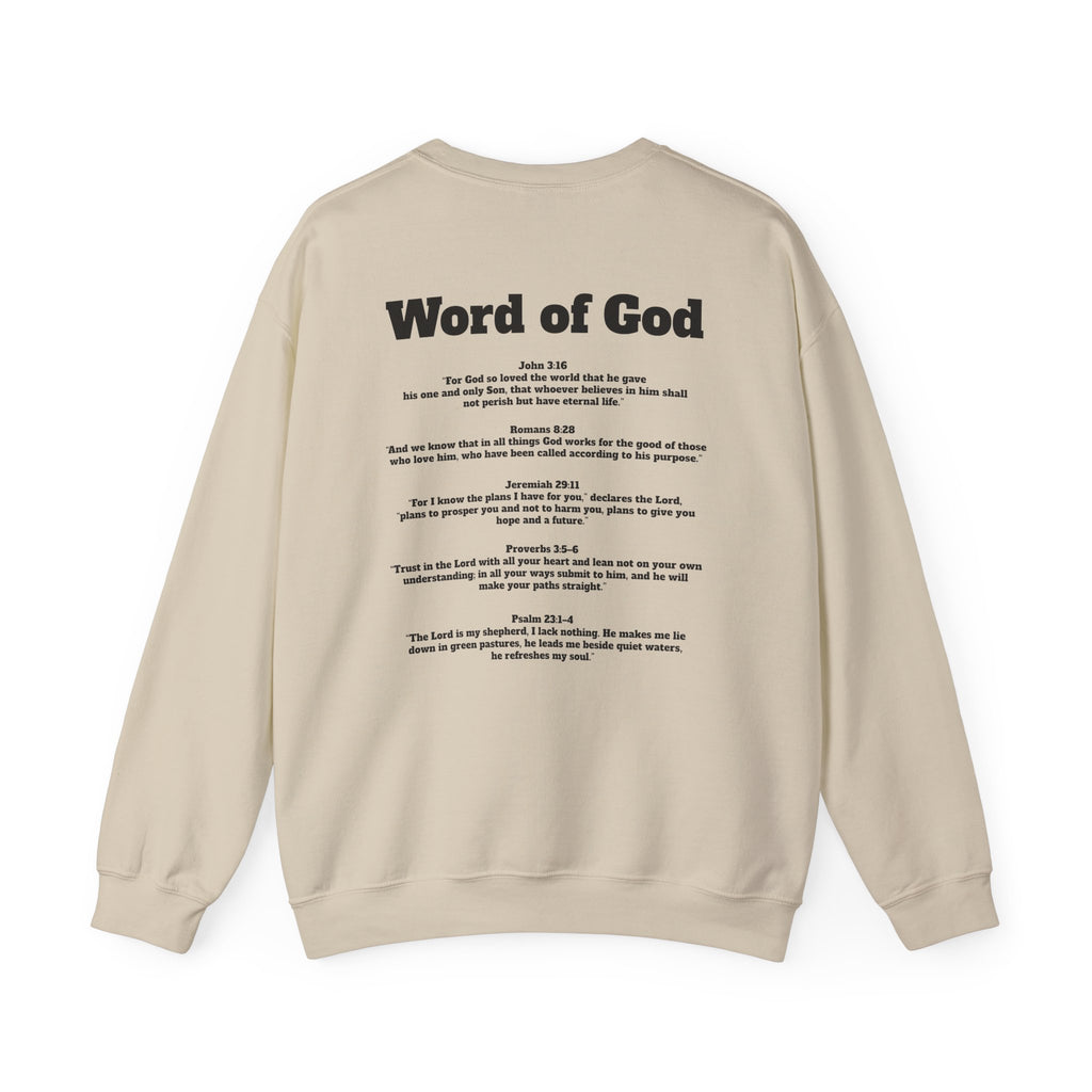 Scripture Back Crewneck Sweatshirt