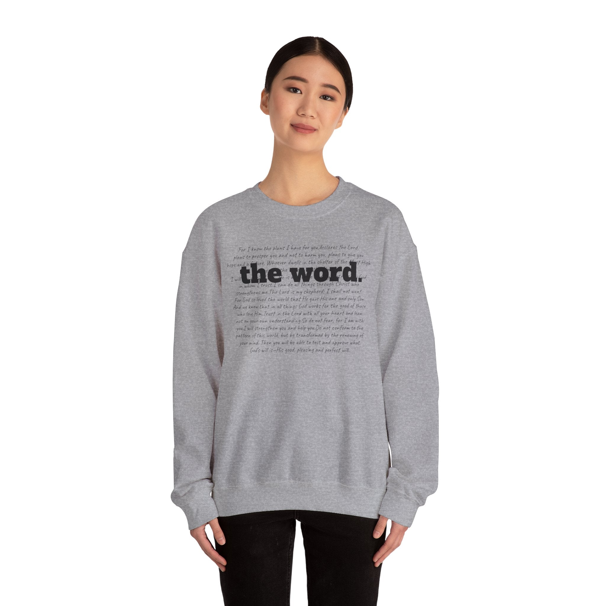 The Word Crewneck Sweatshirt
