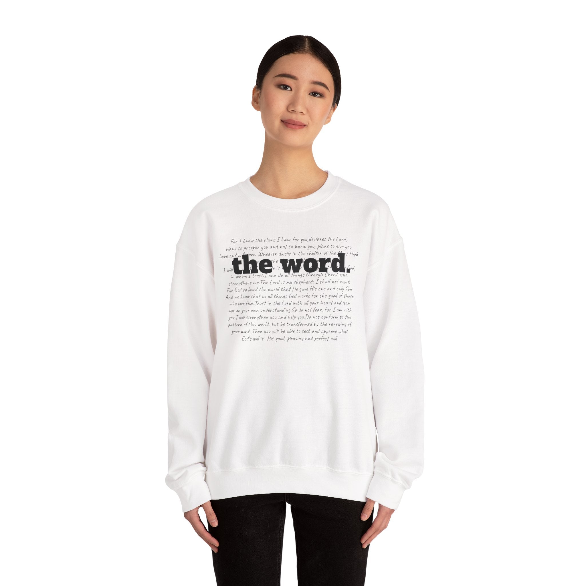 The Word Crewneck Sweatshirt