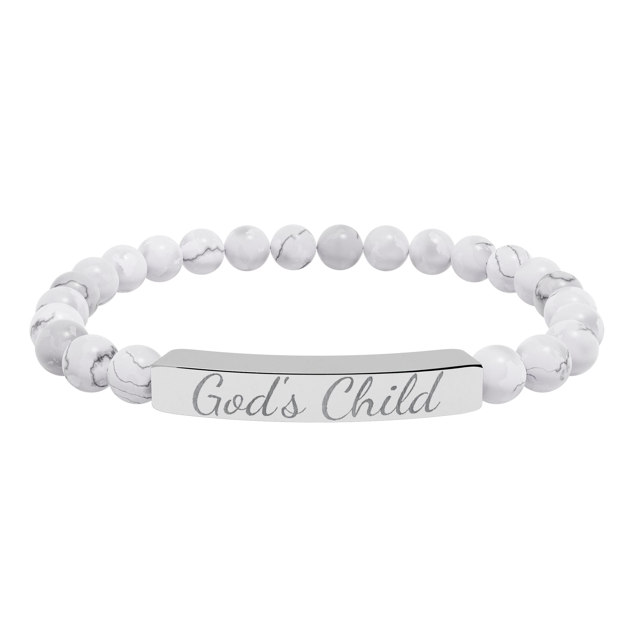 God's Child Natural Stone Bracelet