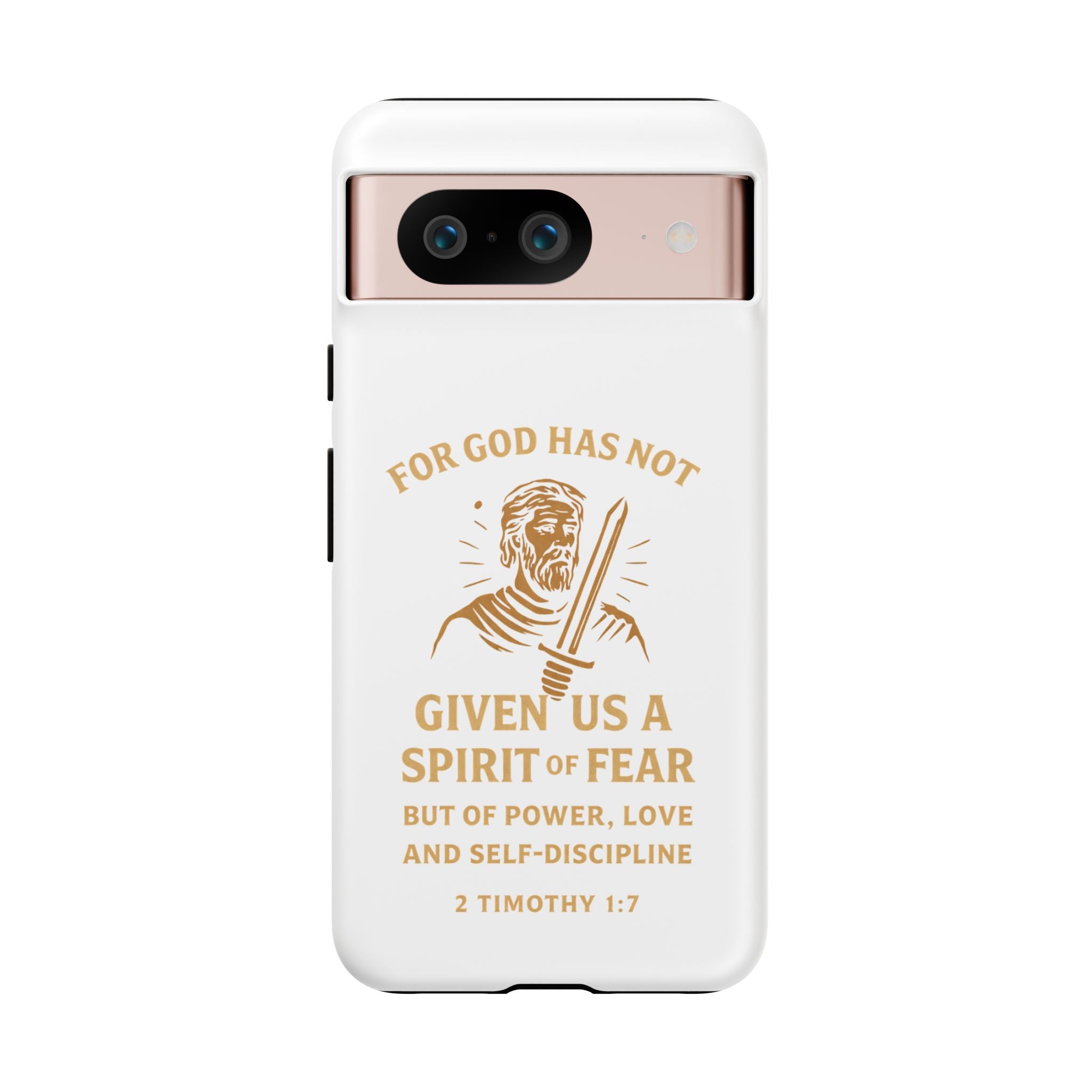 2 Timothy 1:7 Christian Scripture Protective Case