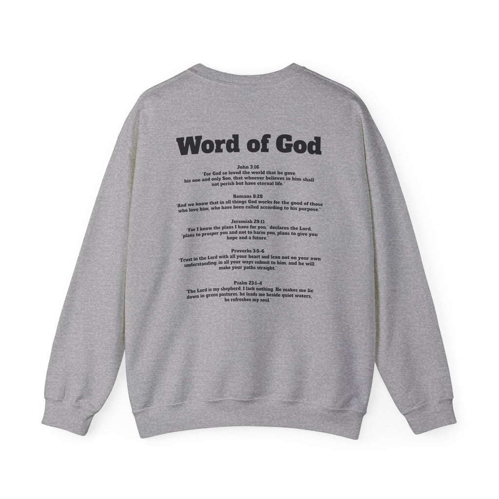 Scripture Back Crewneck Sweatshirt