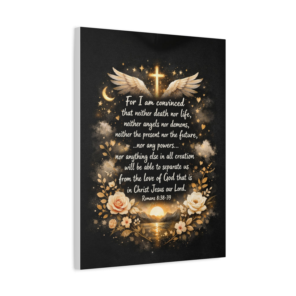 Romans 8:38-39 Canvas Wall Art