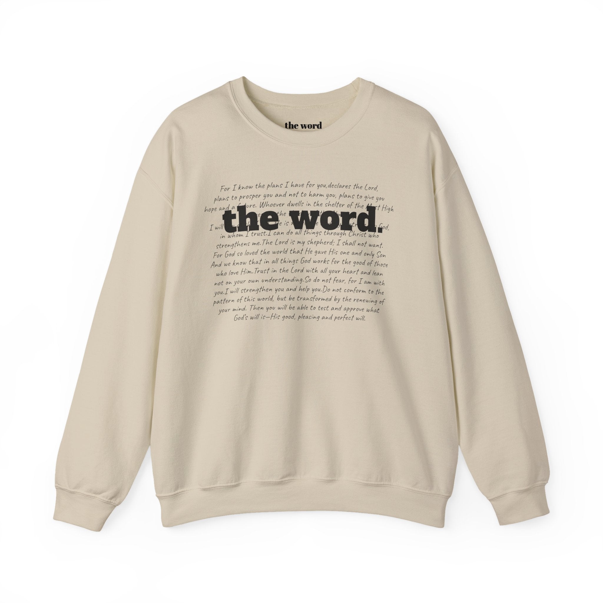 The Word Crewneck Sweatshirt