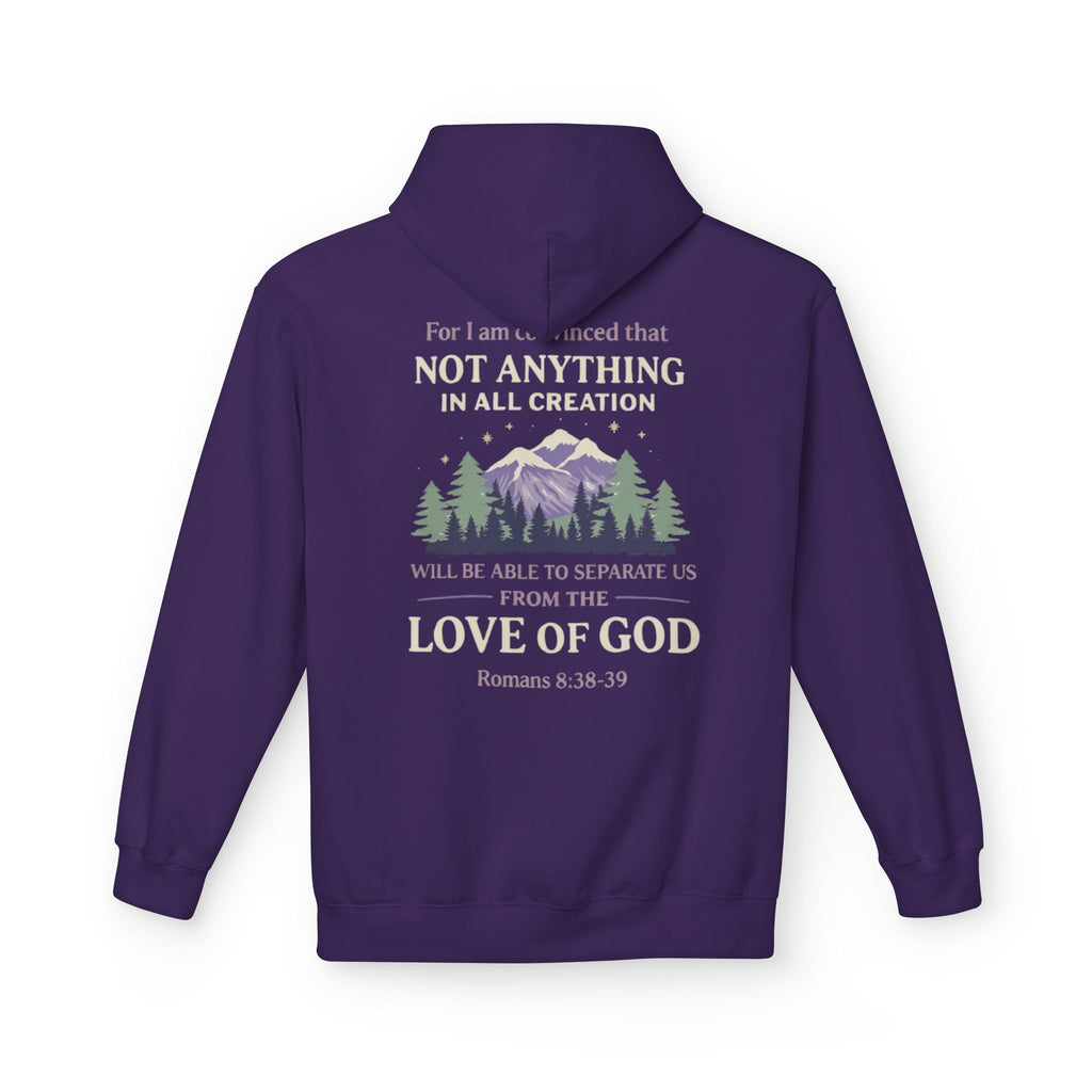 Romans 8:38-39 Love of God Hoodie