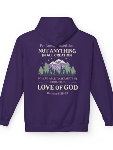 Romans 8:38-39 Love of God Hoodie