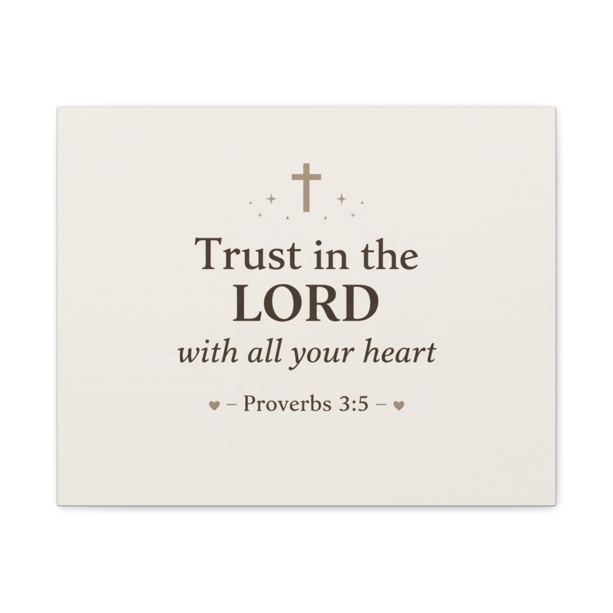 Trust in the LORD Canvas